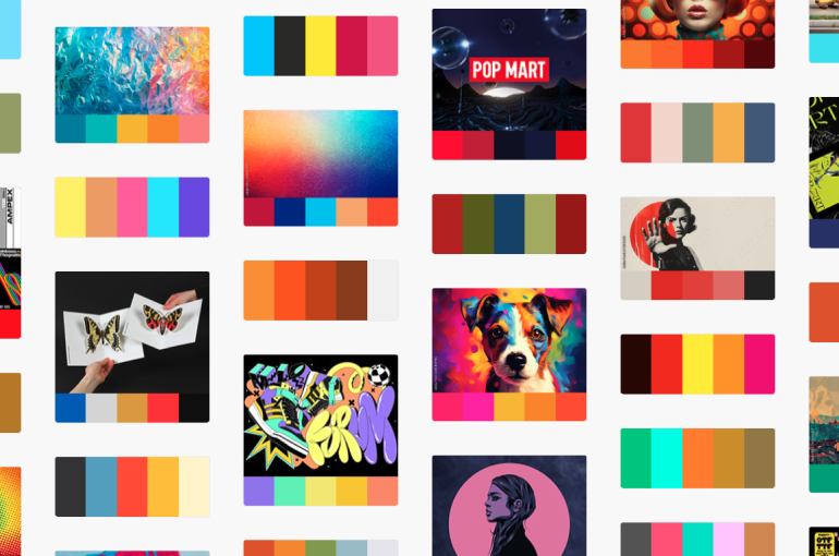 adobe color検索結果のスクリーンショット