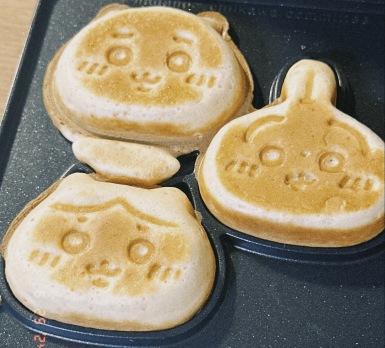 ちいかわのパンケーキの写真