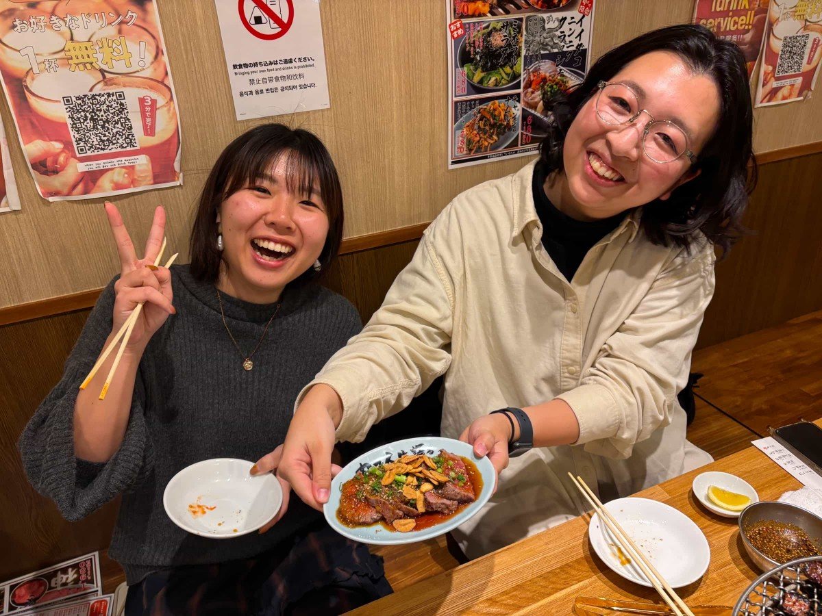 東京オフィス組、歓迎飲み会の写真