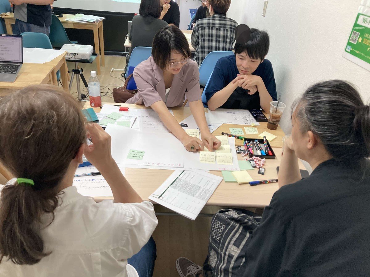 田中ユニットのワークの様子