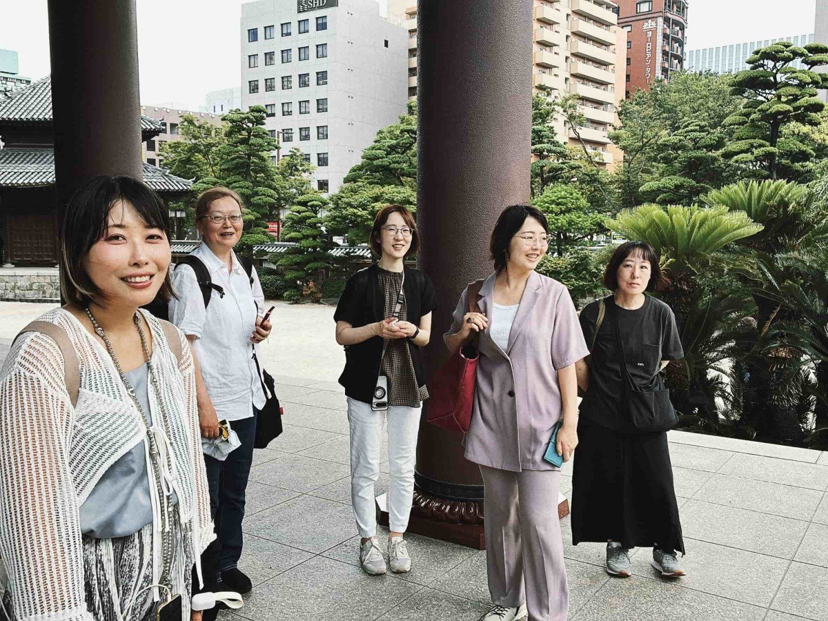 田中ユニットの観光の様子