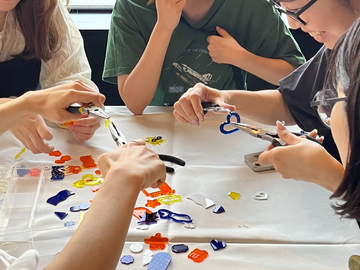 アクリルキーホルダー制作